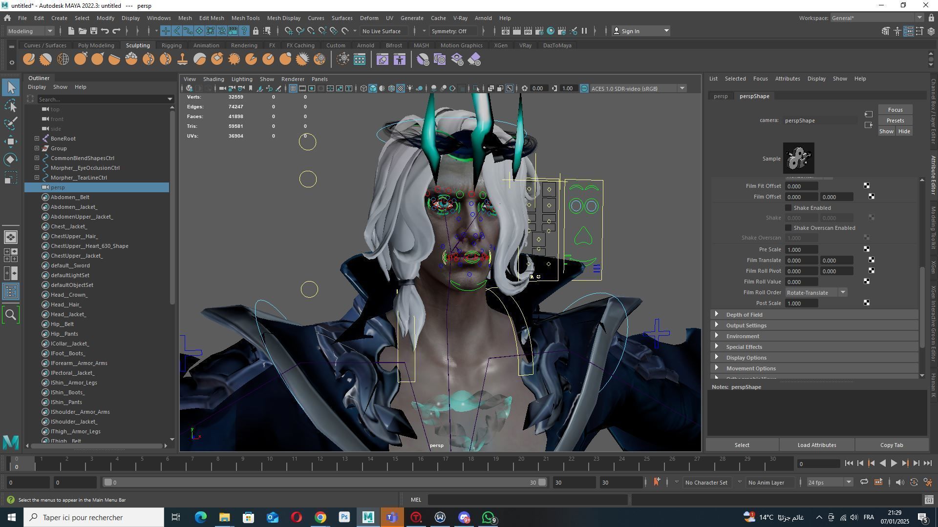 Viego League of Legends Low-poly 3D model_17