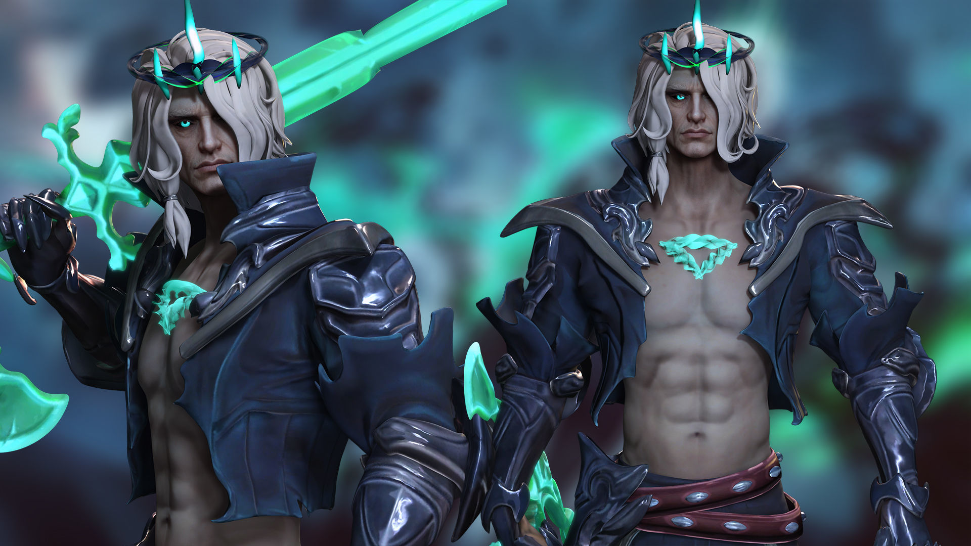 Viego League of Legends Low-poly 3D model_5