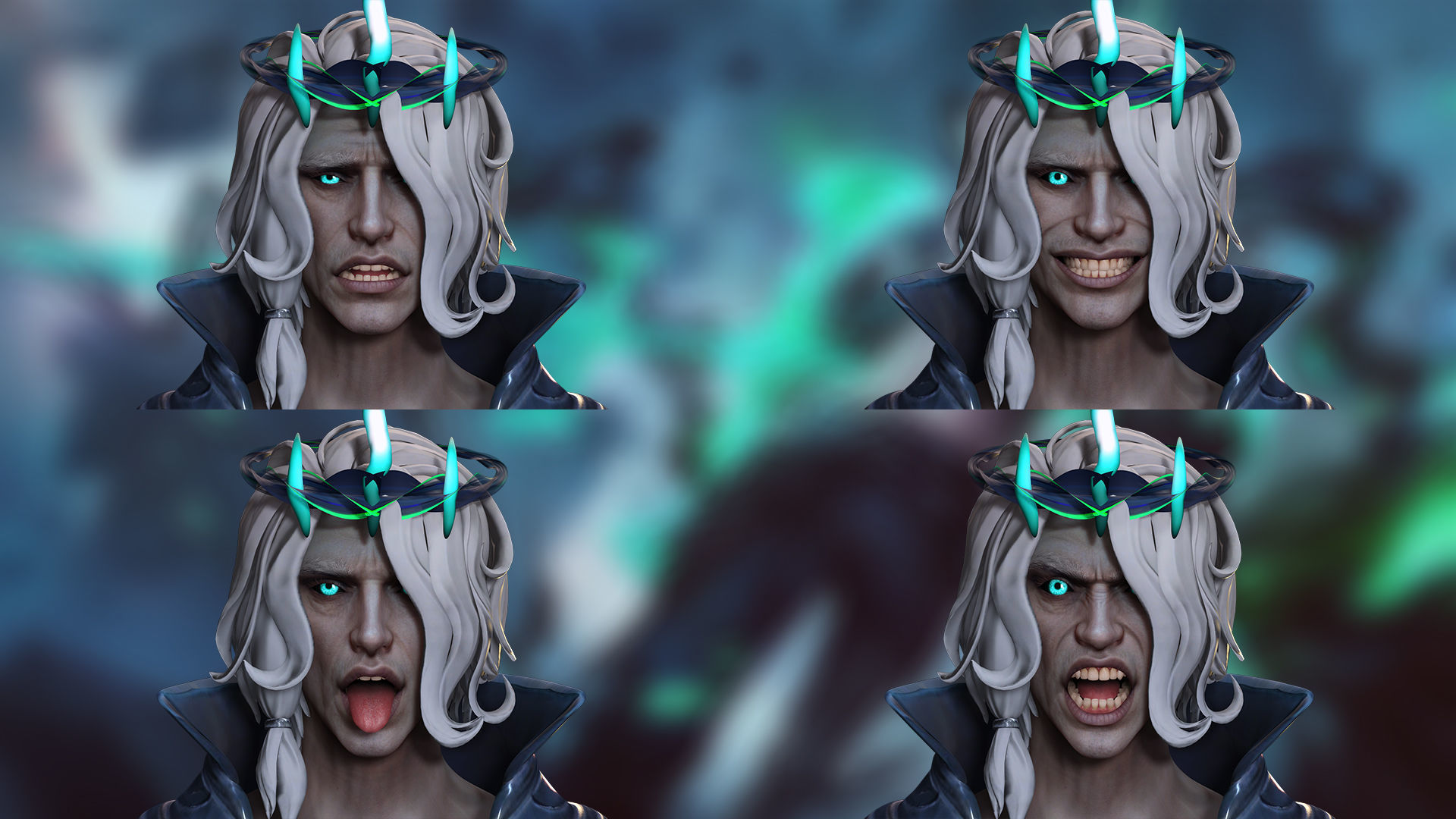 Viego League of Legends Low-poly 3D model_3