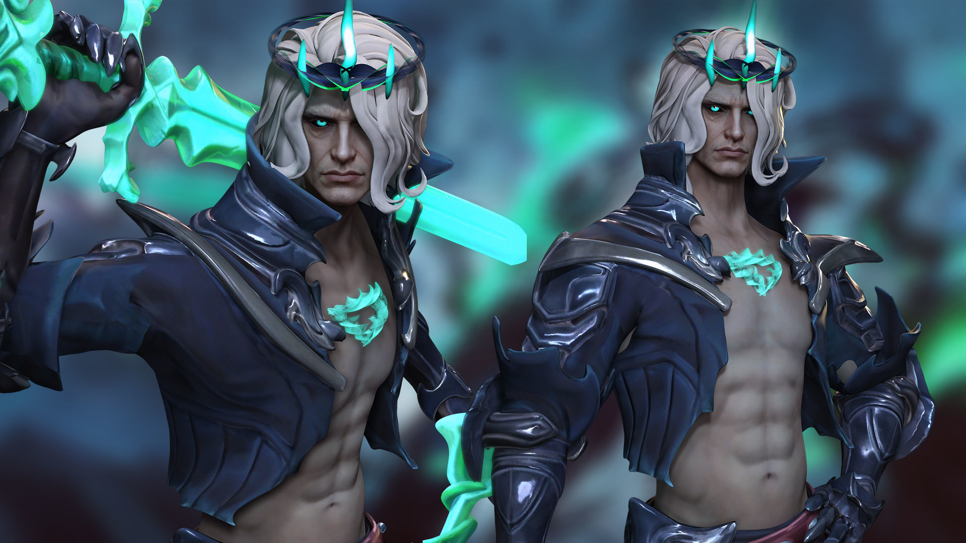 Viego League of Legends Low-poly 3D model_7