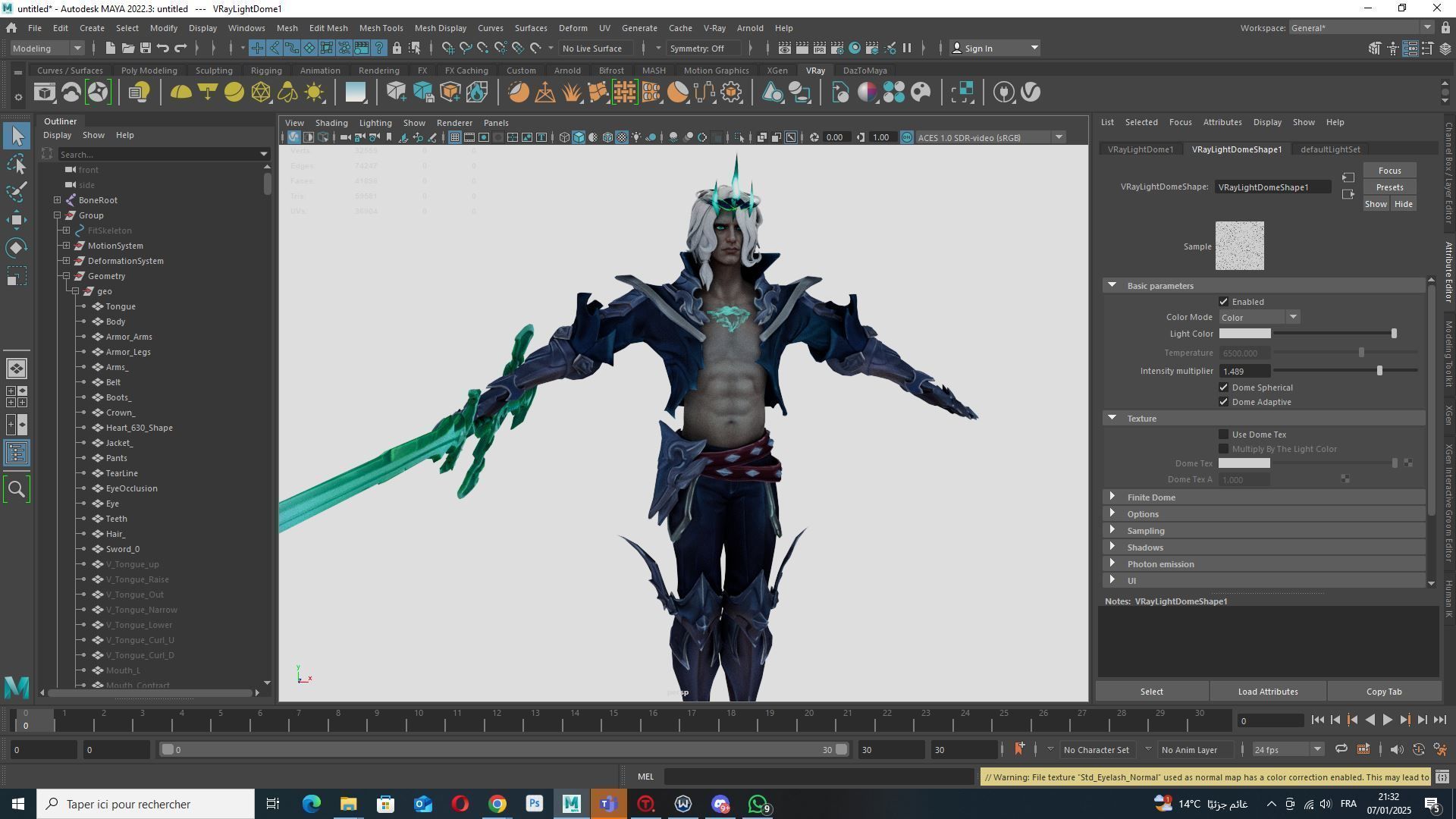 Viego League of Legends Low-poly 3D model_18