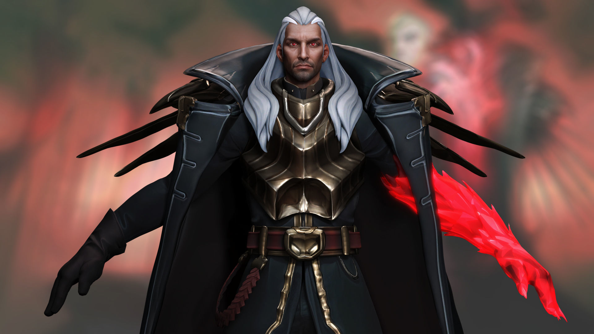 Swain league of legends Low-poly 3D model_8