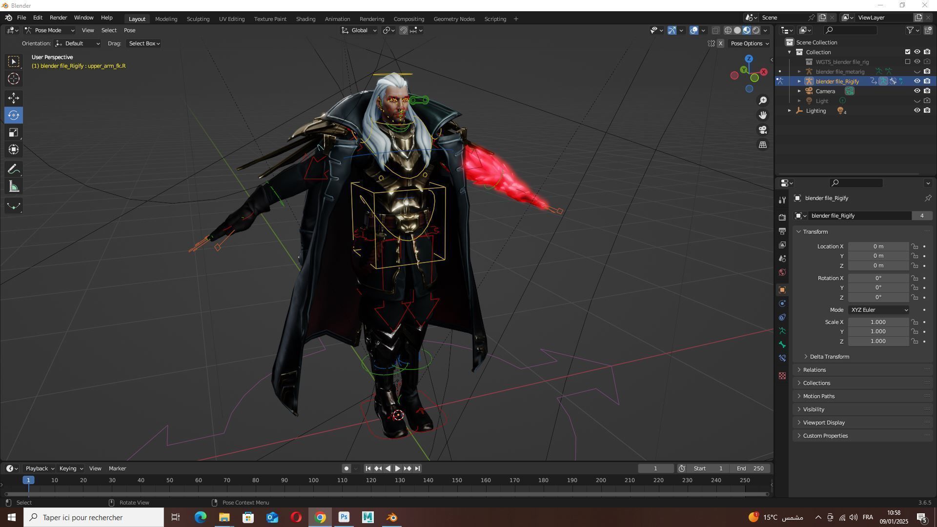 Swain league of legends Low-poly 3D model_18