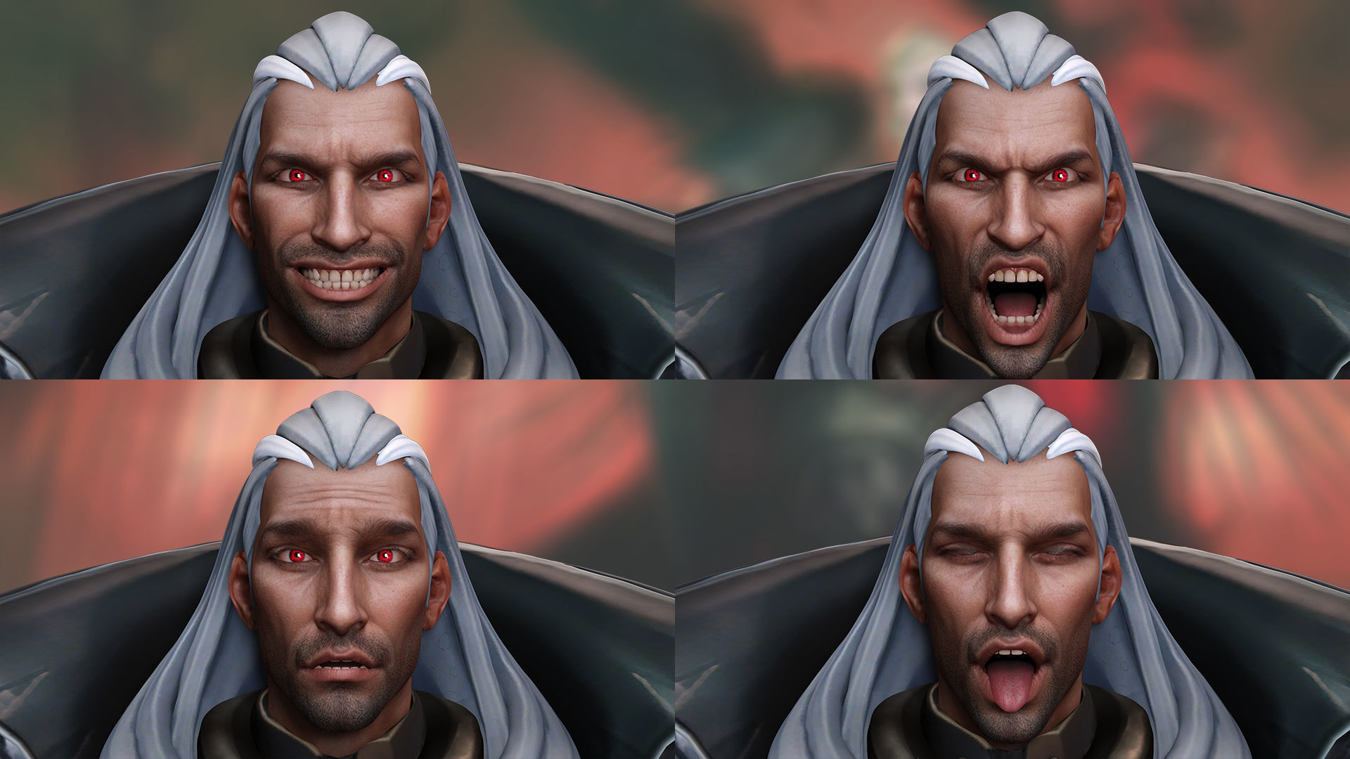 Swain league of legends Low-poly 3D model_3