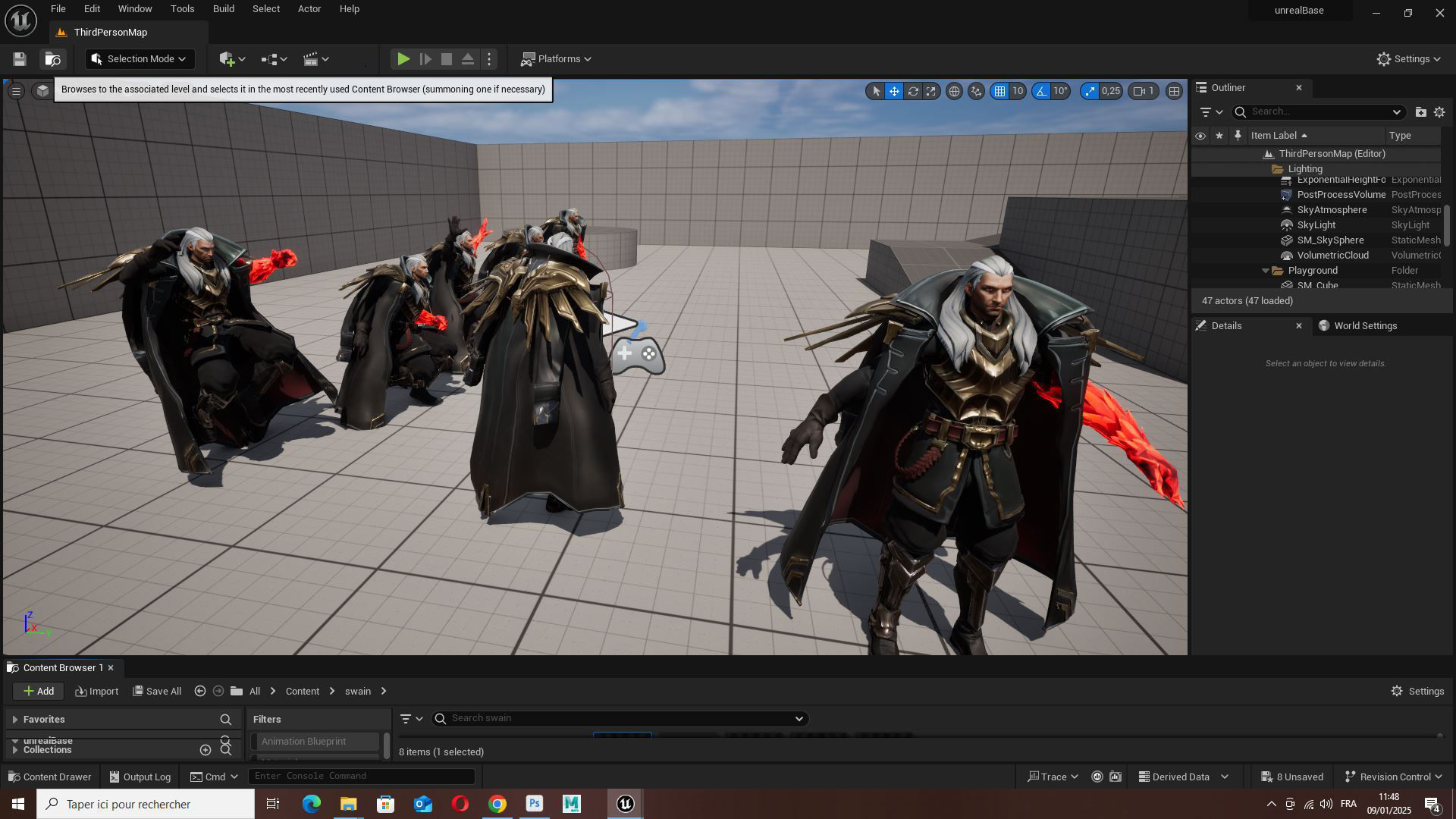 Swain league of legends Low-poly 3D model_17