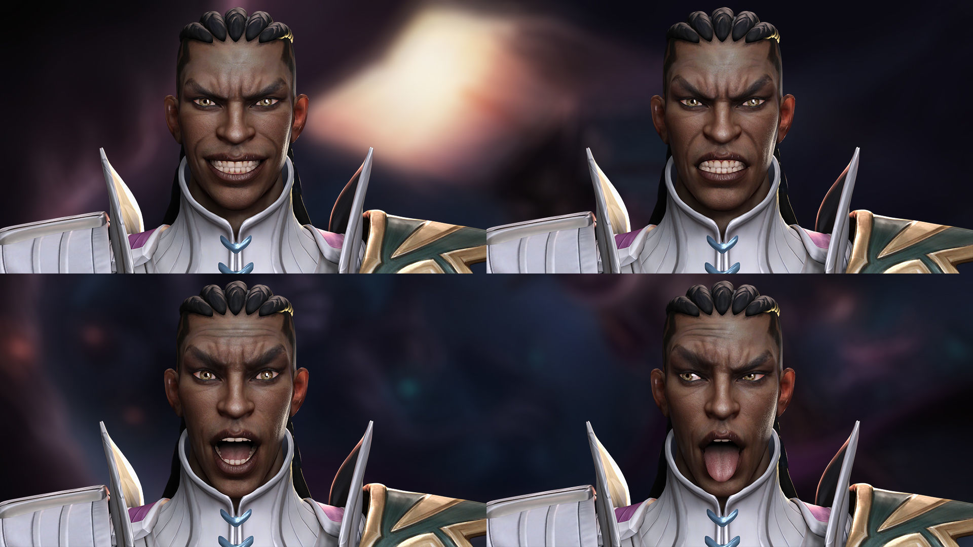 lucian league of legends Low-poly 3D model_8