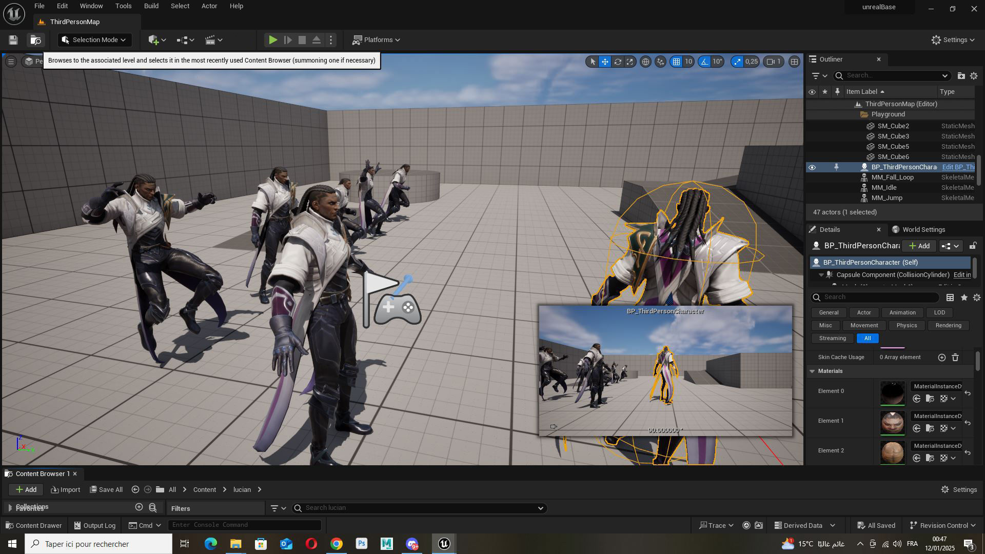 lucian league of legends Low-poly 3D model_18