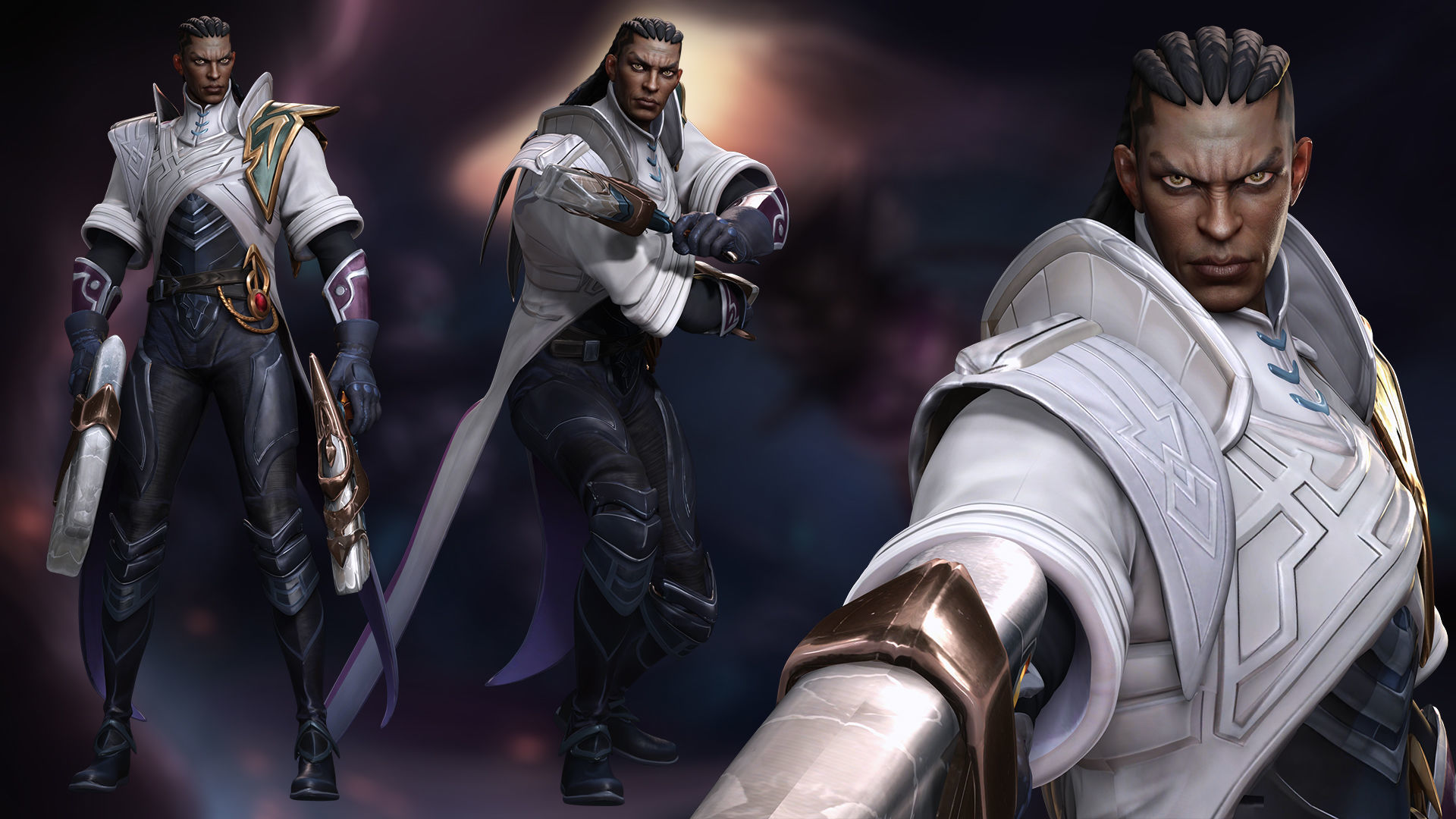 lucian league of legends Low-poly 3D model_6