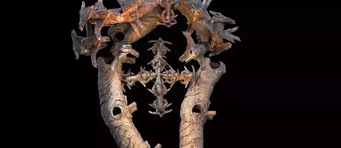 Transformer mech debris station array 2 