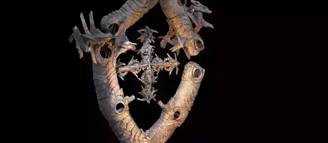 Transformer mech debris station array 3