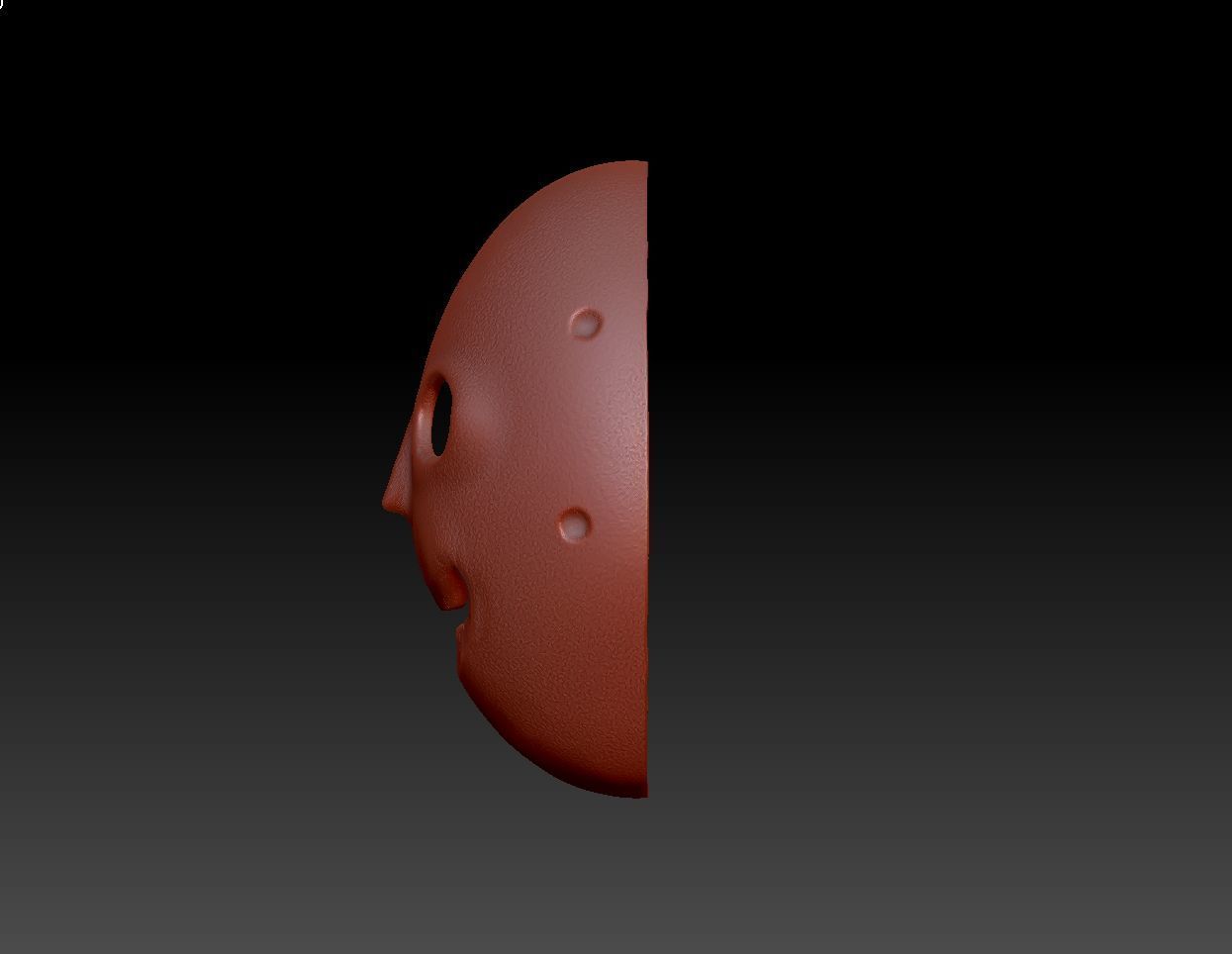 Nahal Hemar Mask - the oldest masks in the world 3D print model_2