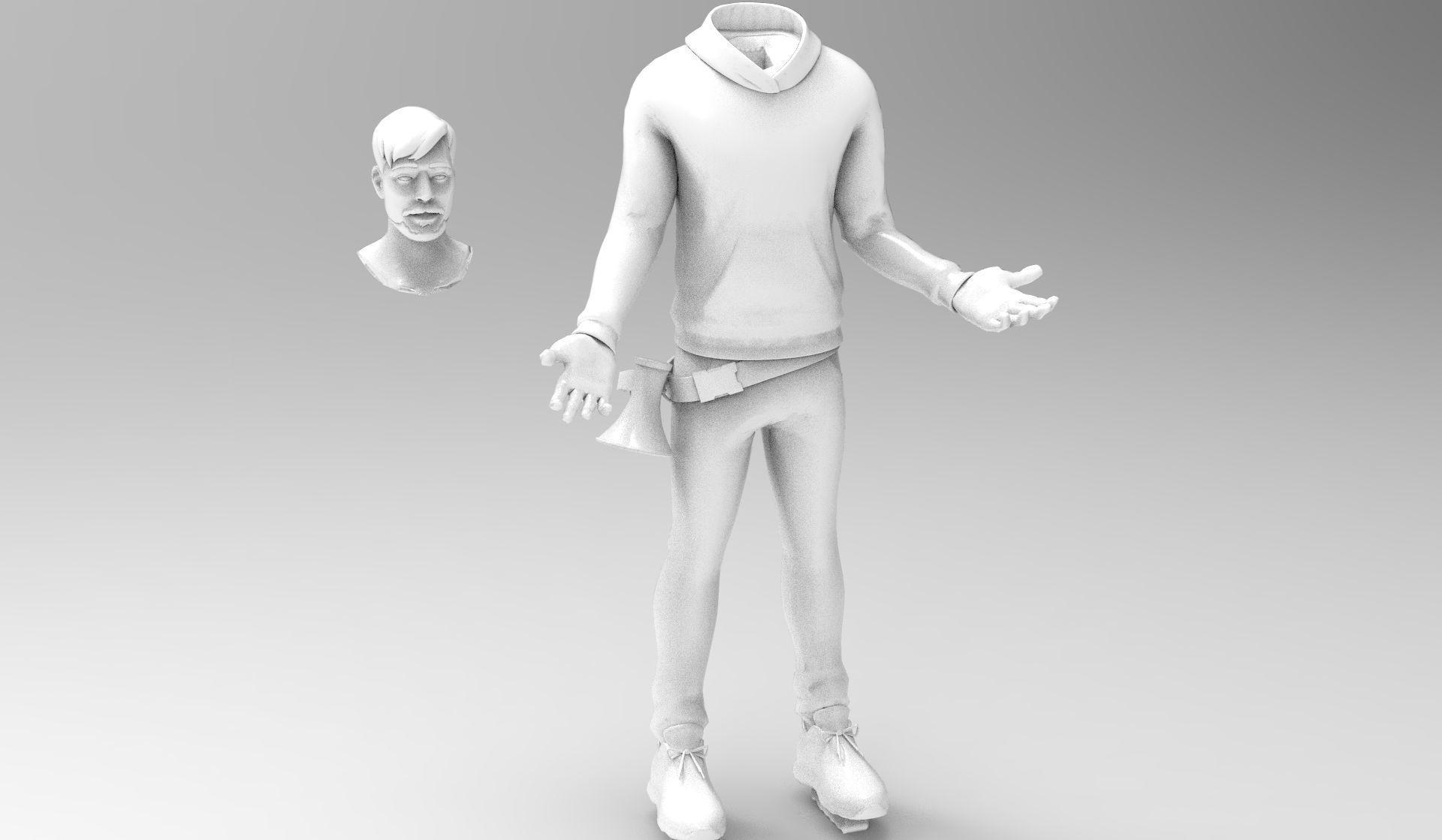 FORTNITE - MrBeast 3D print model_4