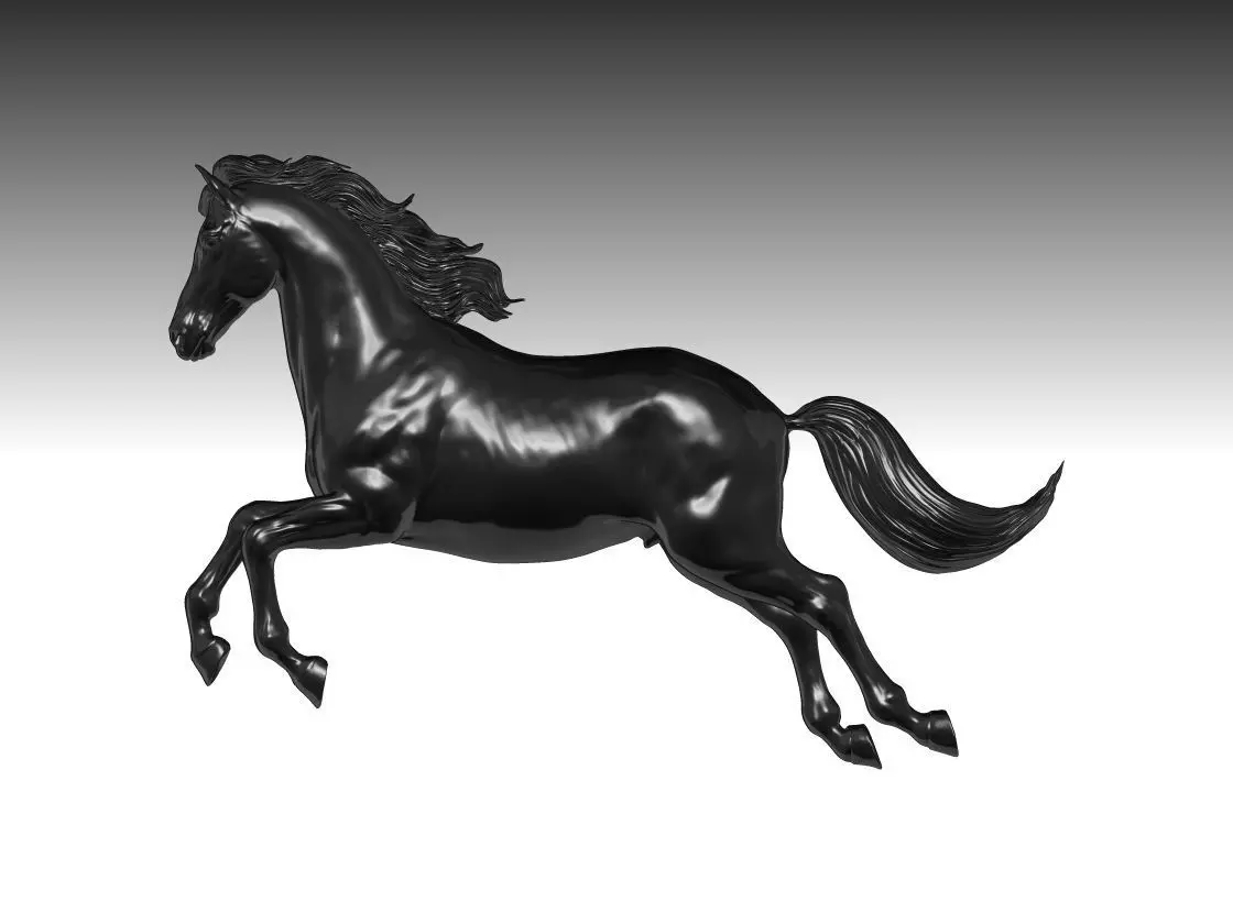 Horse animal 3D print model
