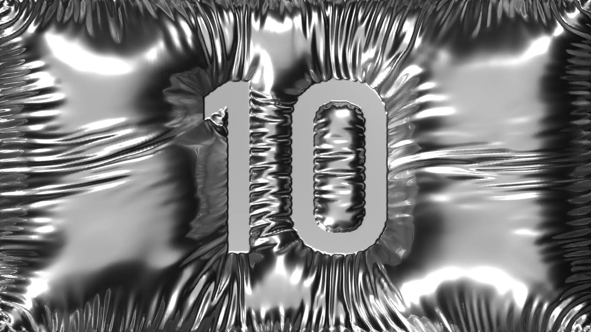 Cloth Countdown Alembic Sequence 3D model