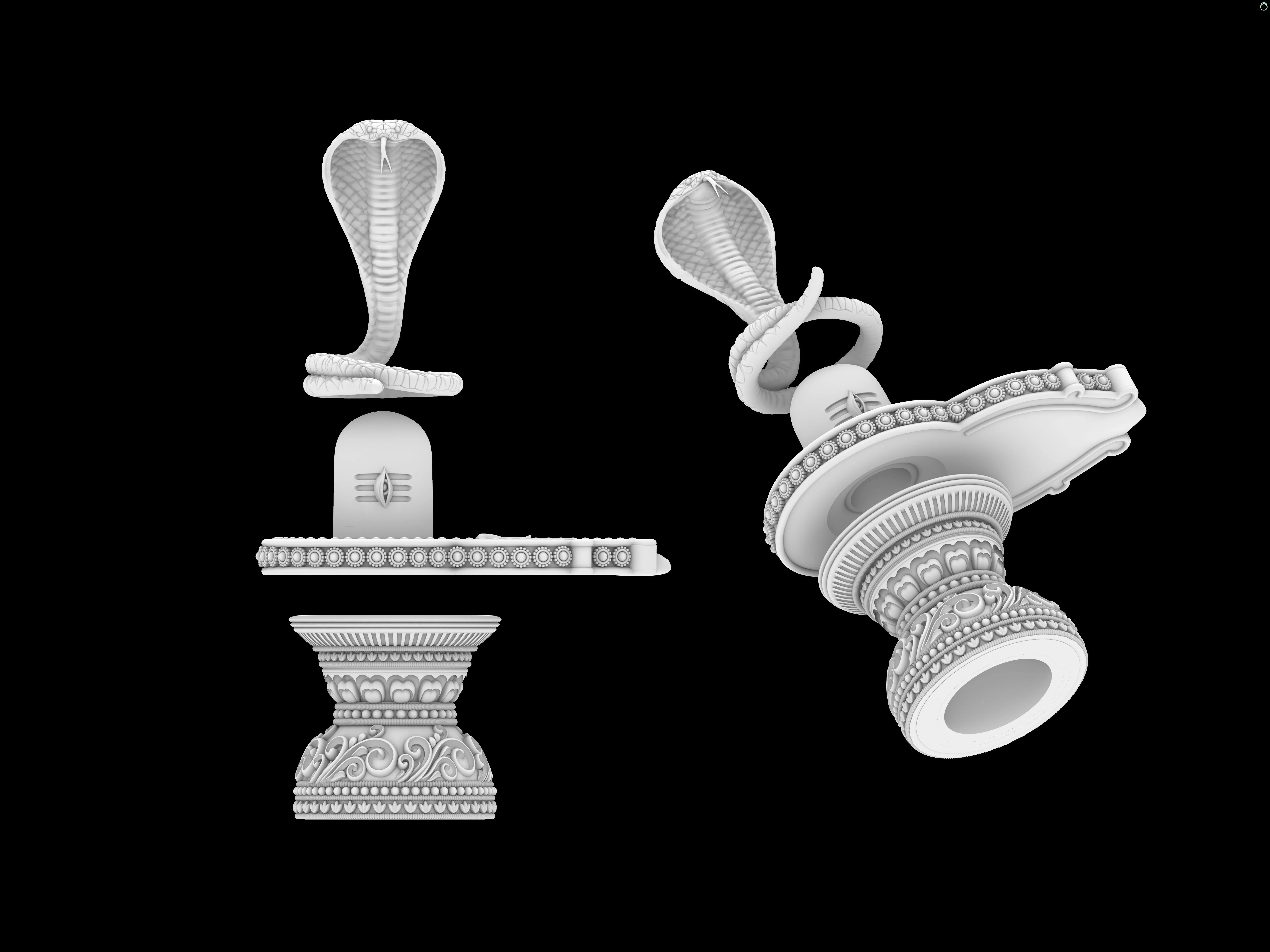 Shivling 10-11 Gr 3D print model_0