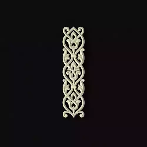 Central decor ornament for furniture