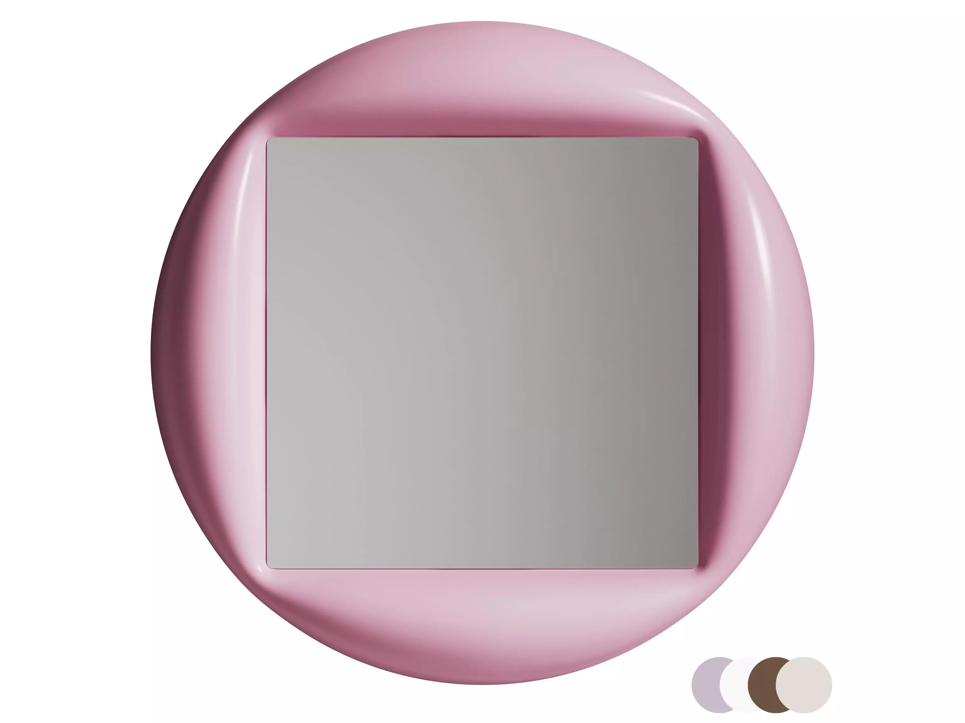 Puffer Mirror by Ready to Hang 3D model_0