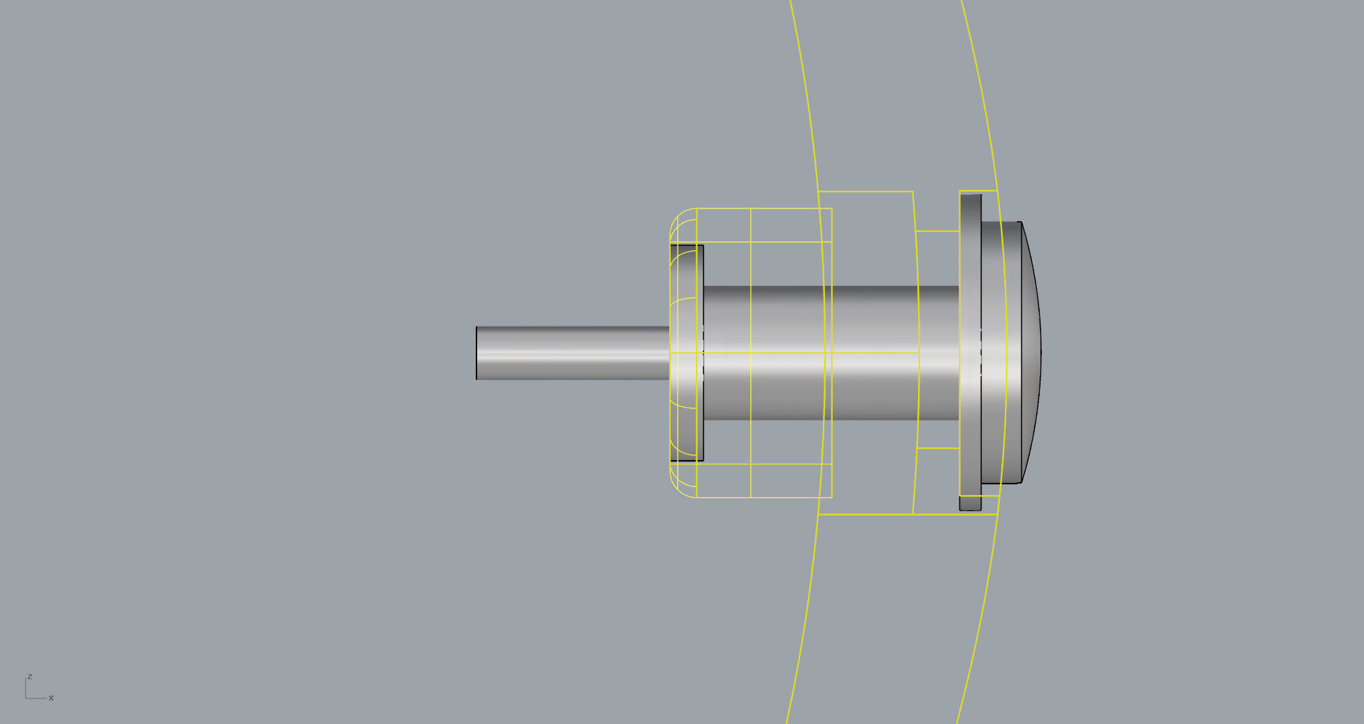 Screw Bracelet 170mm 3D print model_11