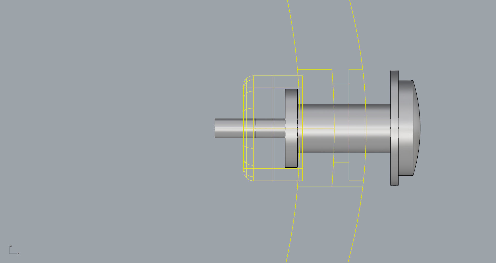 Screw Bracelet 170mm 3D print model_12
