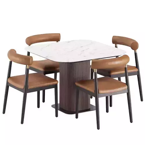 Naomi Chair and Glide Table