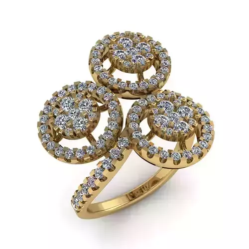 Jewelry 3D Models with render and 3dm  stl -R-15