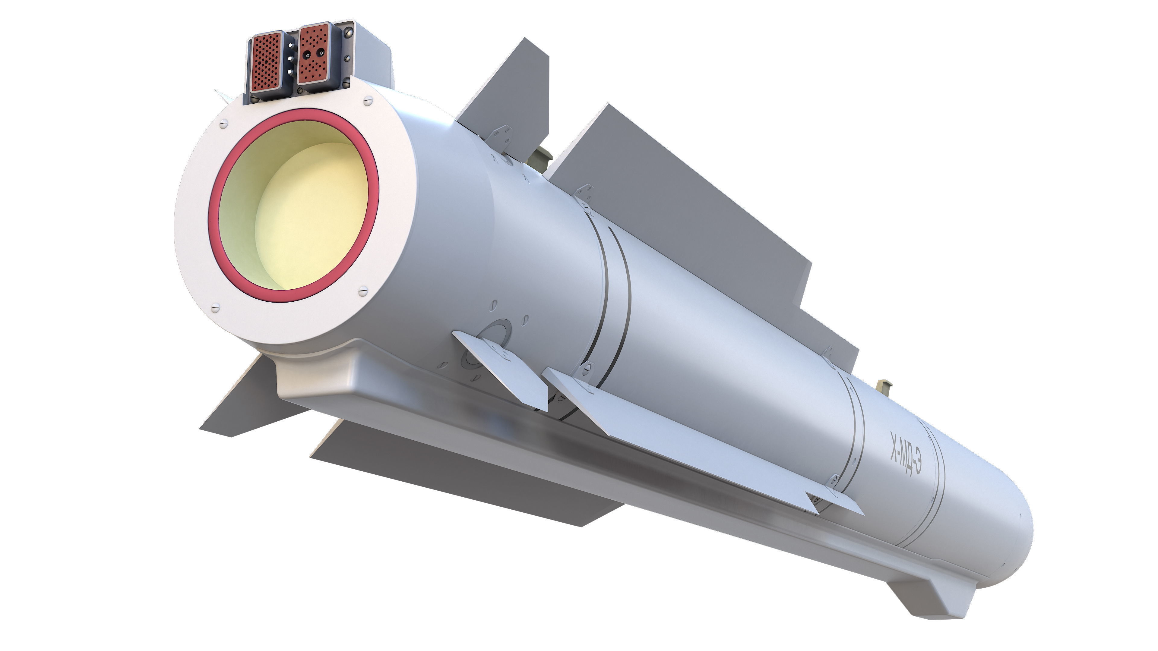 Kh-MD-E short-range cruise missile 3D model_16