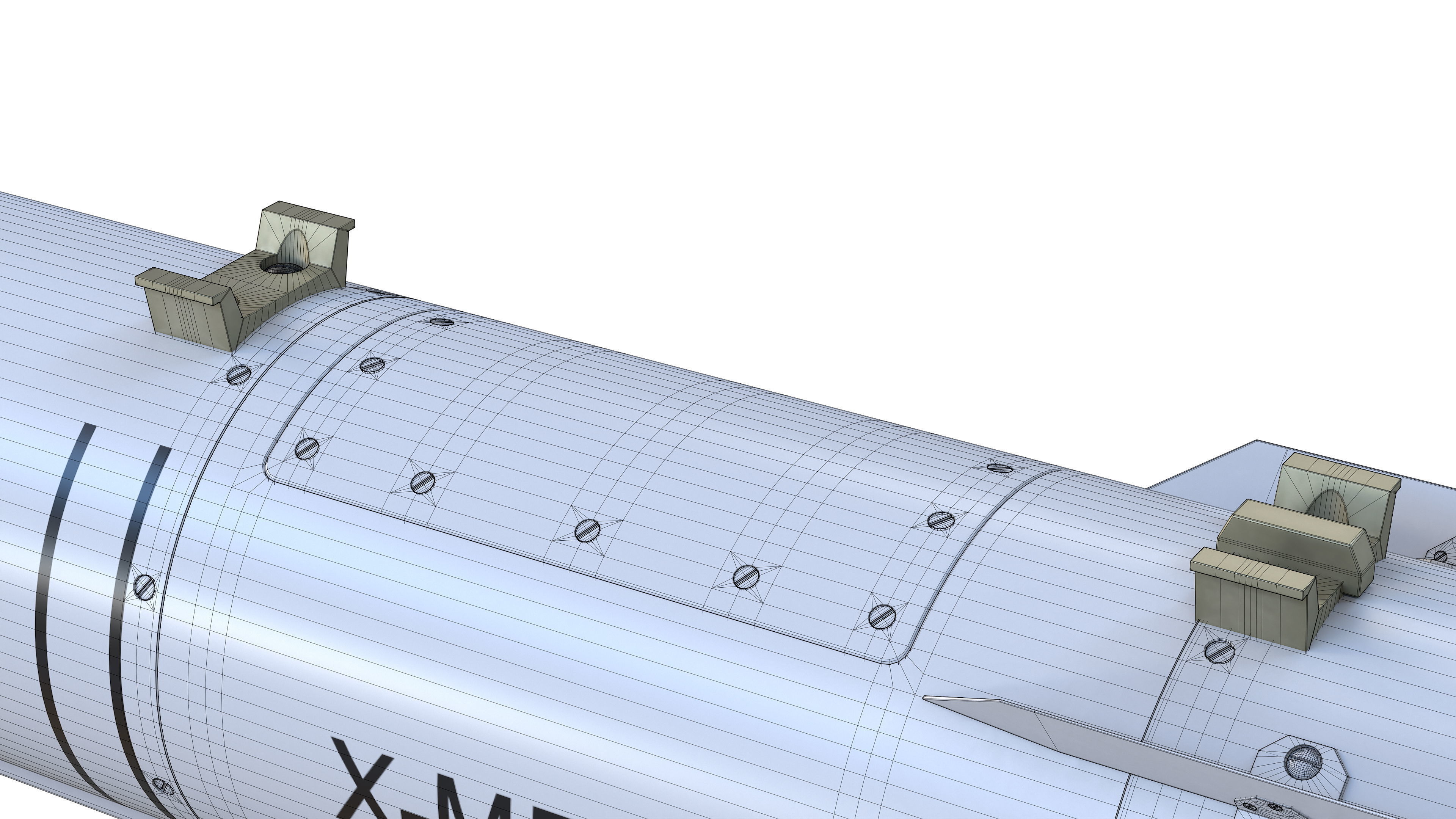Kh-MD-E short-range cruise missile 3D model_24