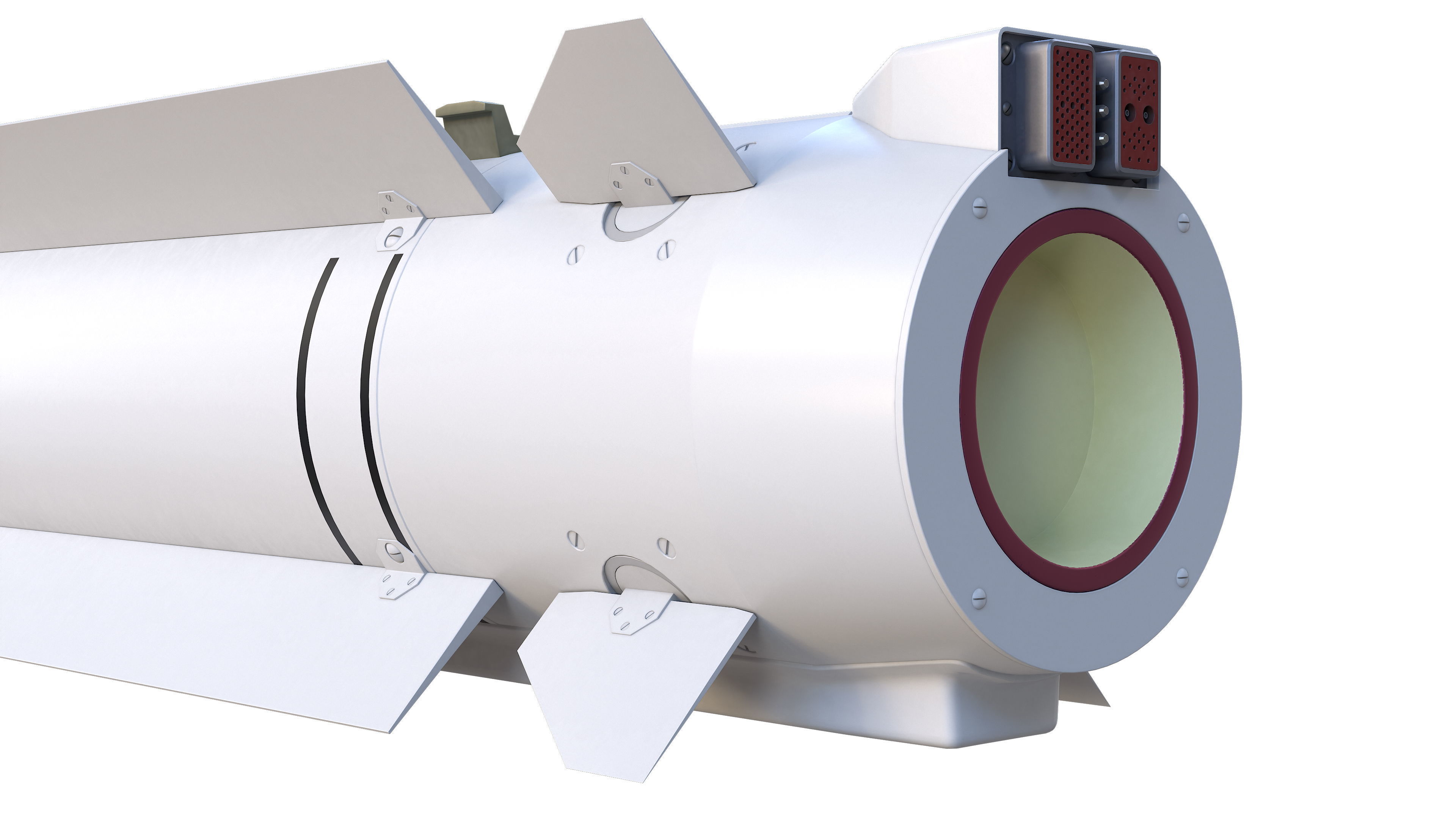 Kh-MD-E short-range cruise missile 3D model_14