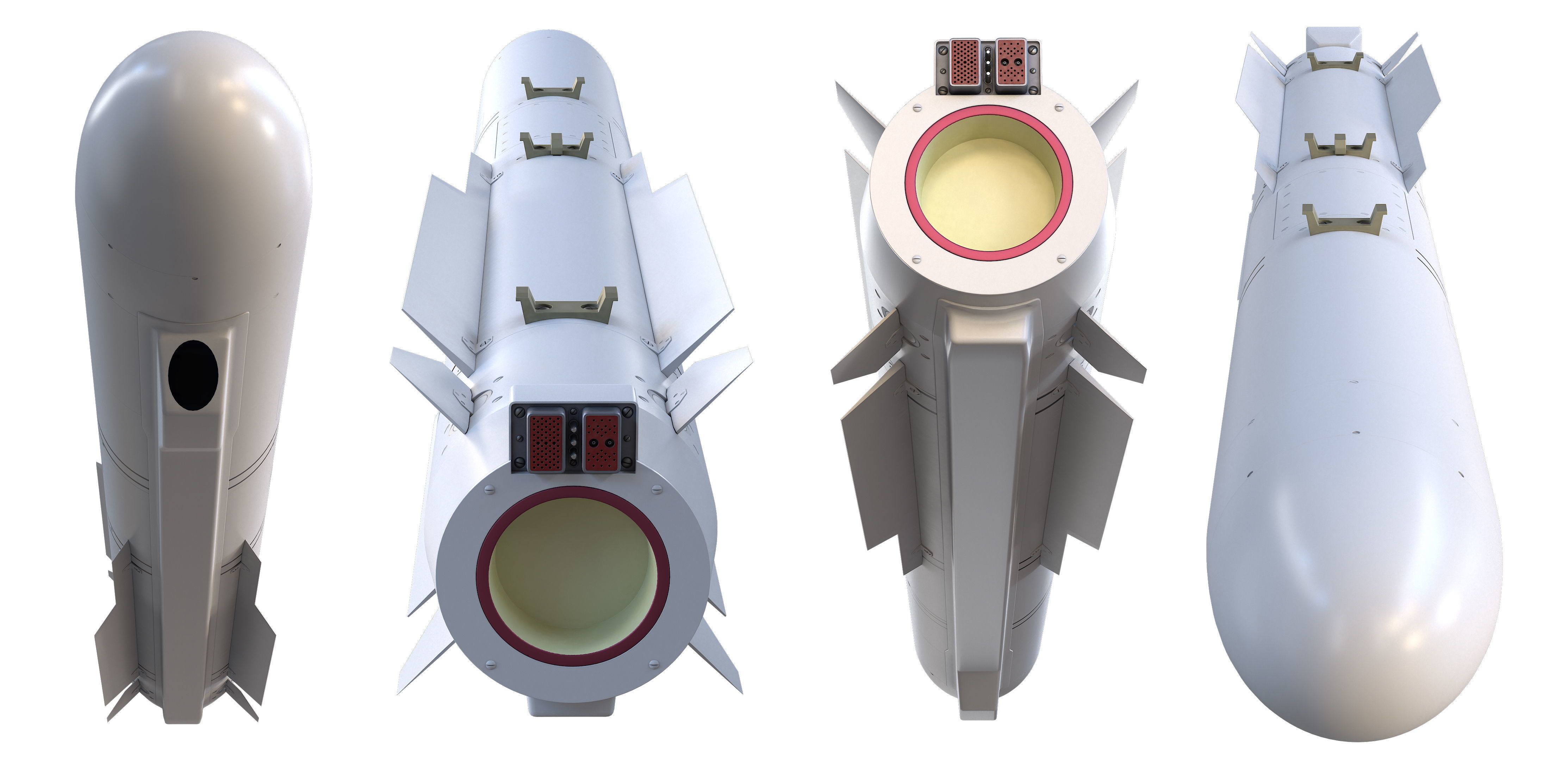 Kh-MD-E short-range cruise missile 3D model_6