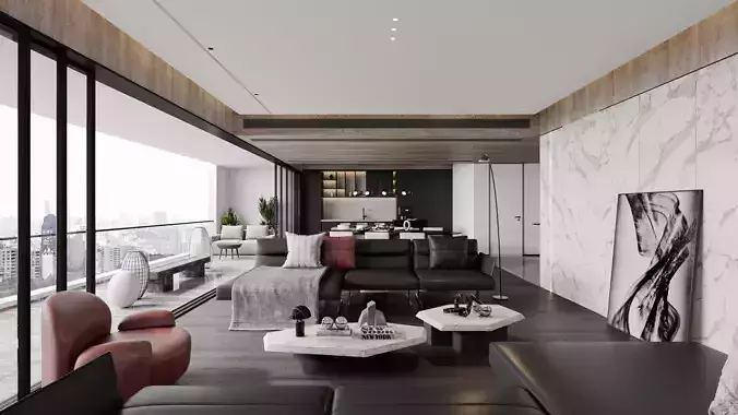 apartment interior scenes      