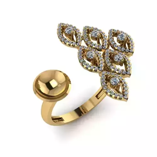 Jewelry 3D Models with render and 3dm  stl -R-19