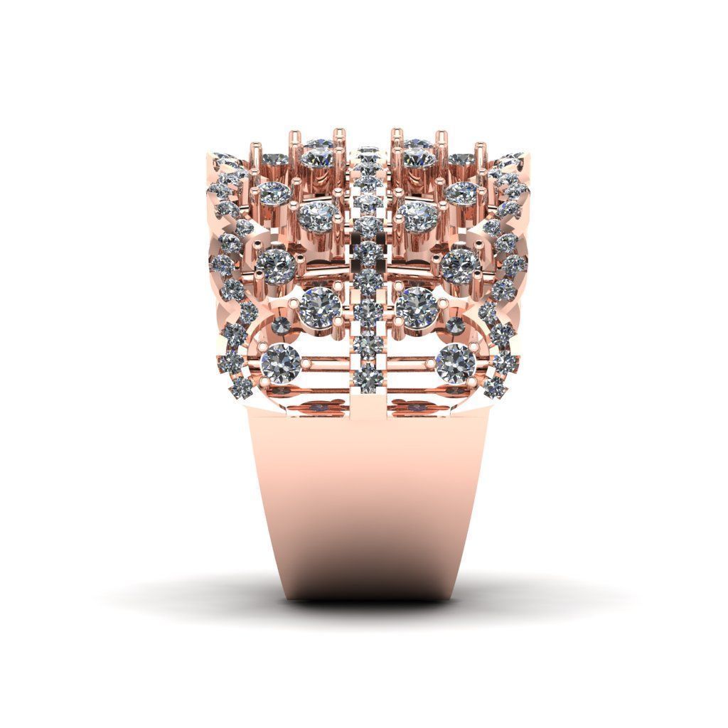 Jewelry 3D Models with render and 3dm stl -R-21 3D print model_7