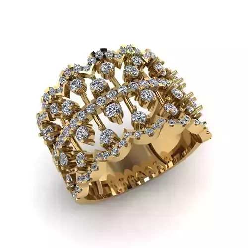 Jewelry 3D Models with render and 3dm  stl -R-21