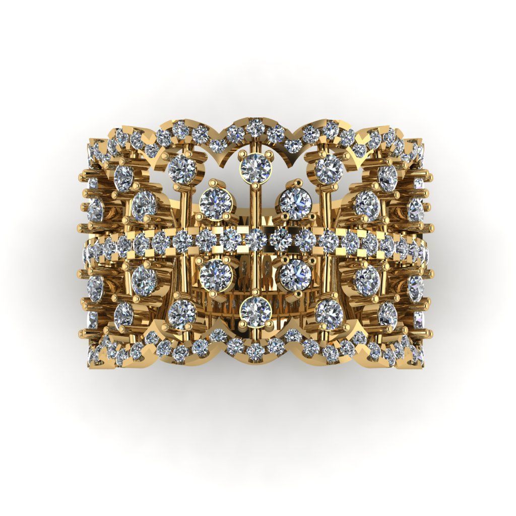 Jewelry 3D Models with render and 3dm stl -R-21 3D print model_12