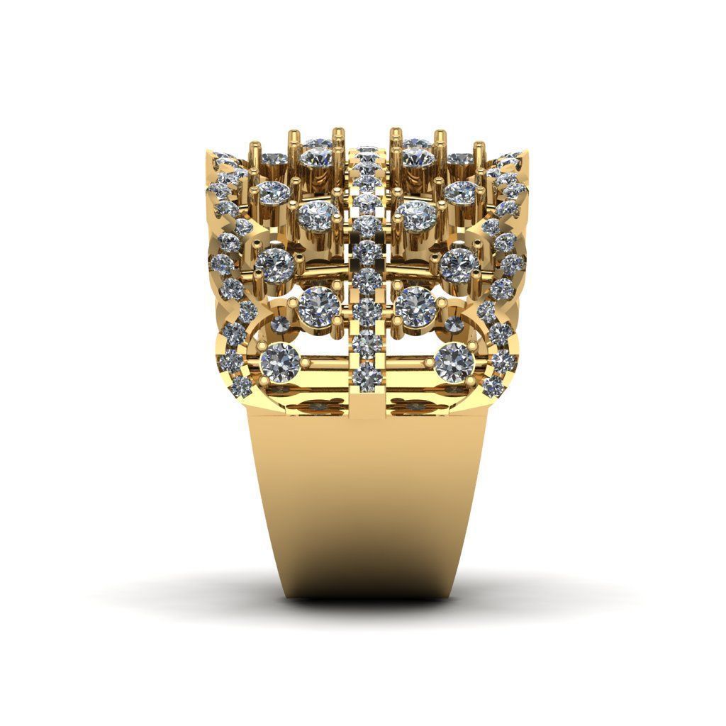 Jewelry 3D Models with render and 3dm stl -R-21 3D print model_9