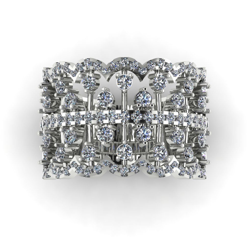 Jewelry 3D Models with render and 3dm stl -R-21 3D print model_11