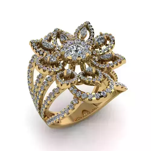 Jewelry 3D Models with render and 3dm  stl -R-22