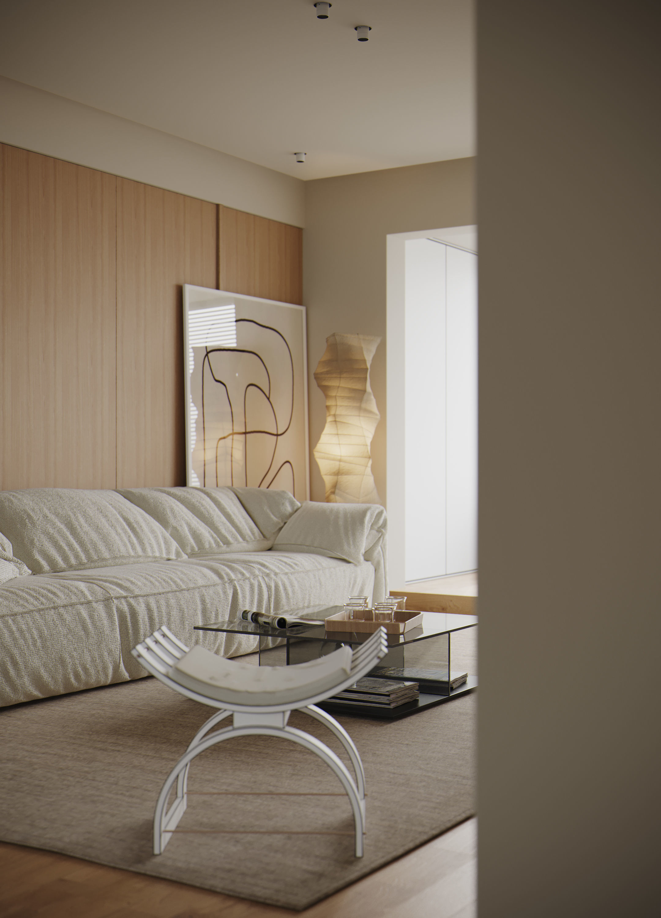 apartment interior scenes          3D model_2