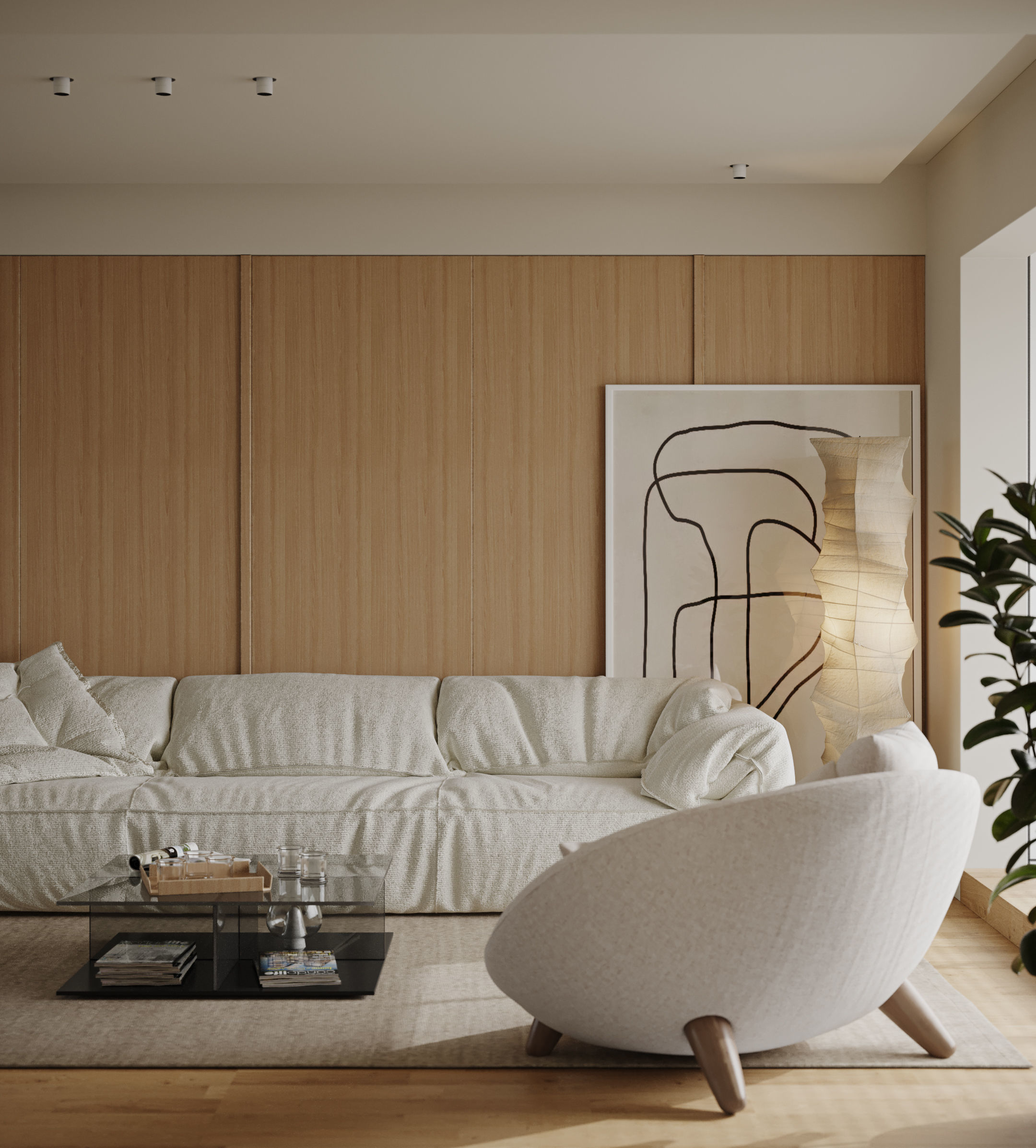 apartment interior scenes          3D model_4
