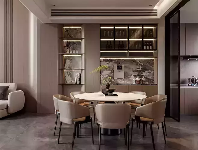   villa interior scenes