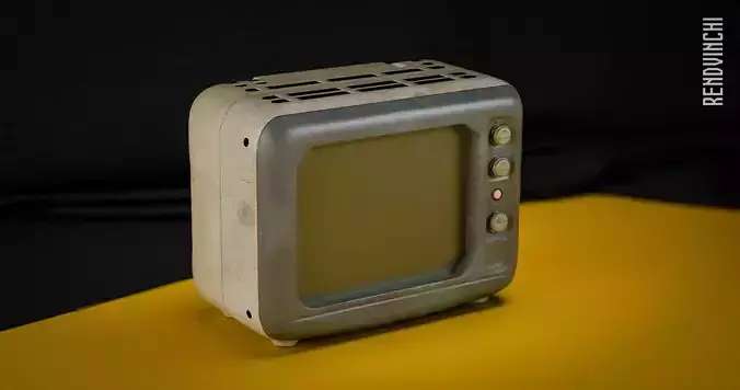 The Analogie Asset Pack  The TV Game Ready Asset Low Poly