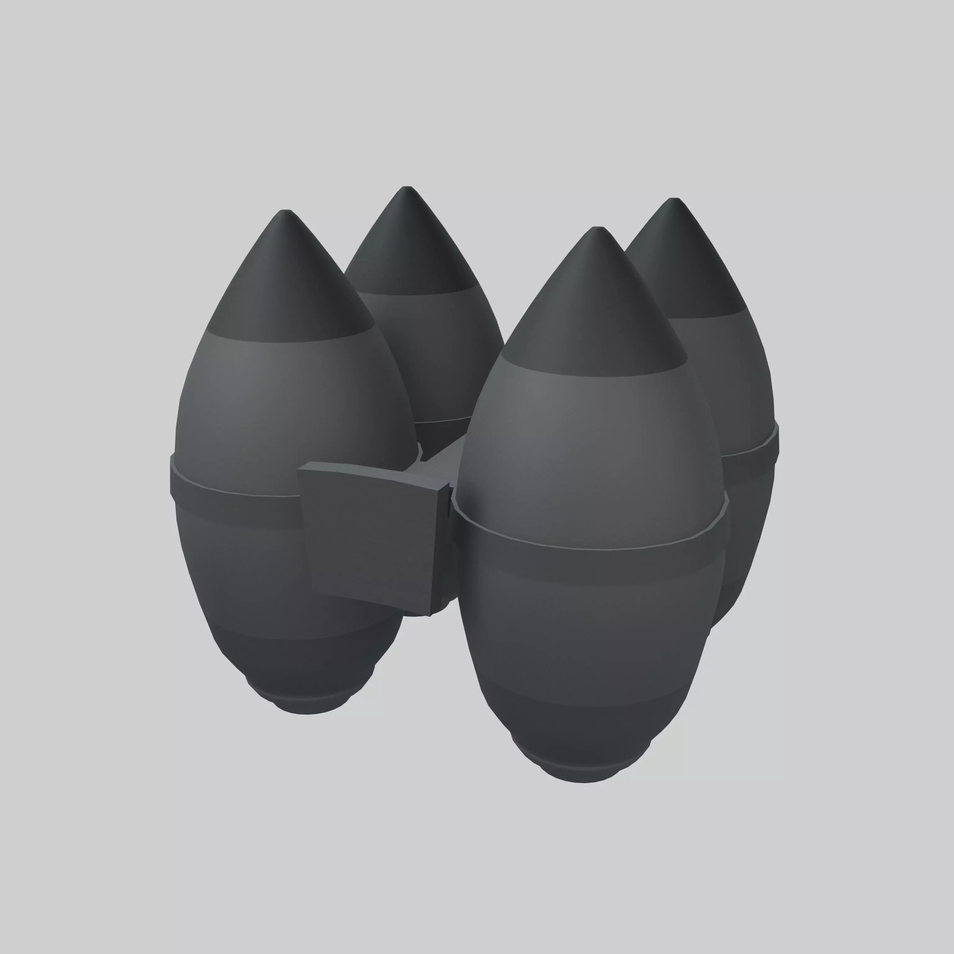 Jet Pack v2 002 Low-poly 3D model_0