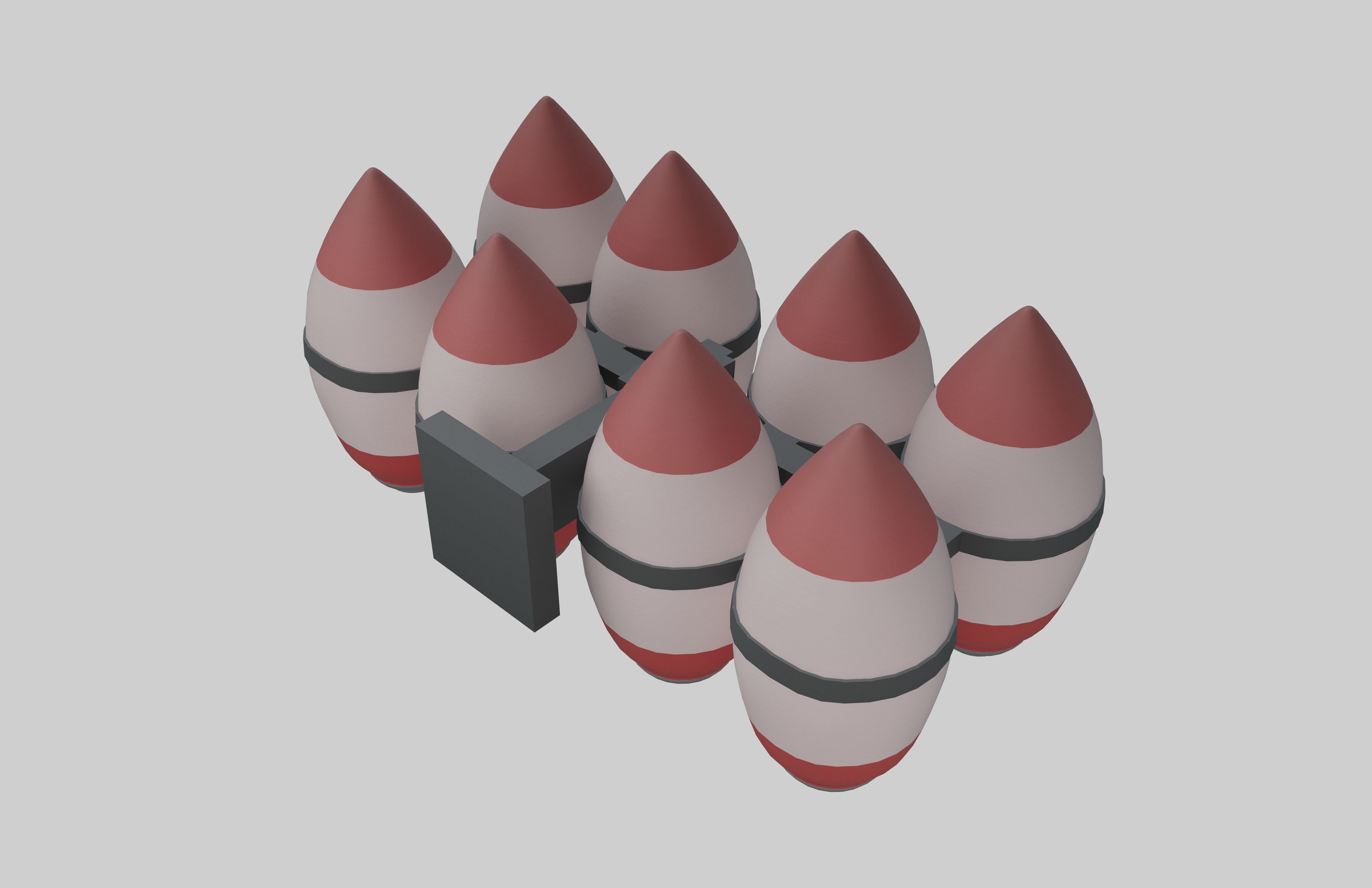 Jet Pack v3 001 Low-poly 3D model_2