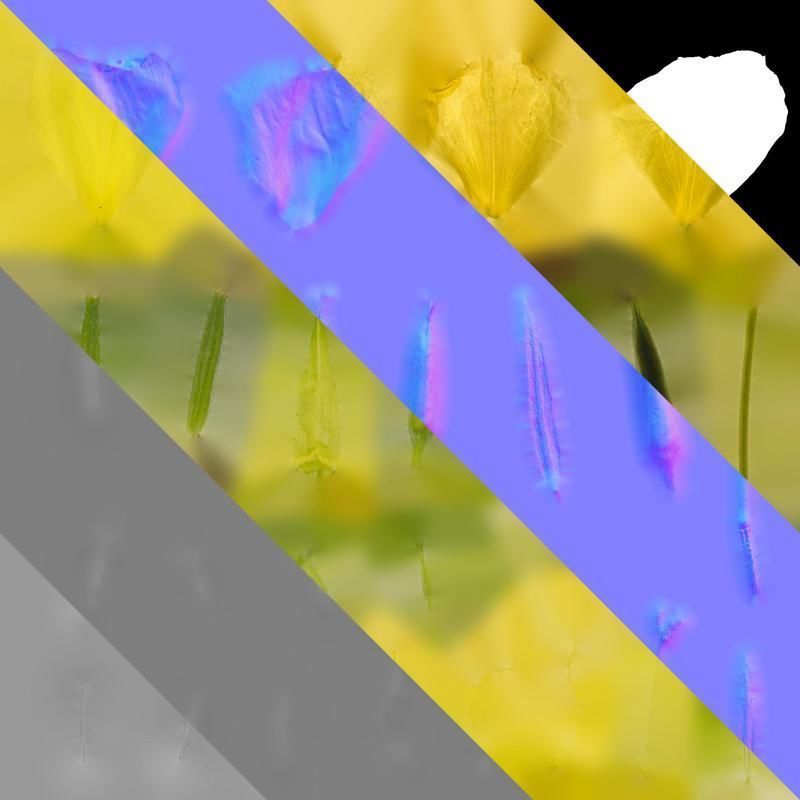 Anydrafts Oenothera glazioviana Flower 02 Texture_8