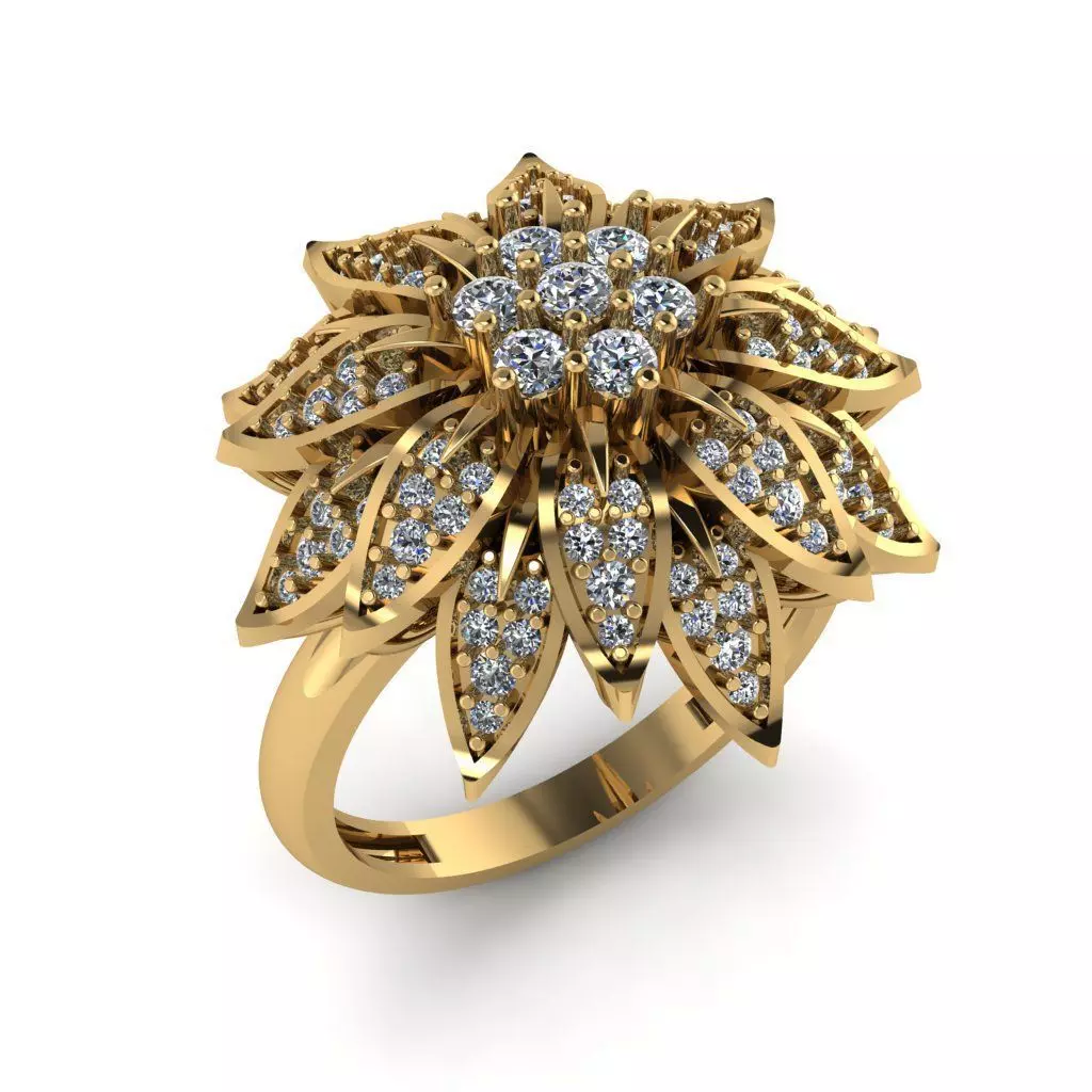 Jewelry 3D Models with render and 3dm  stl -R-31 3D print model_0