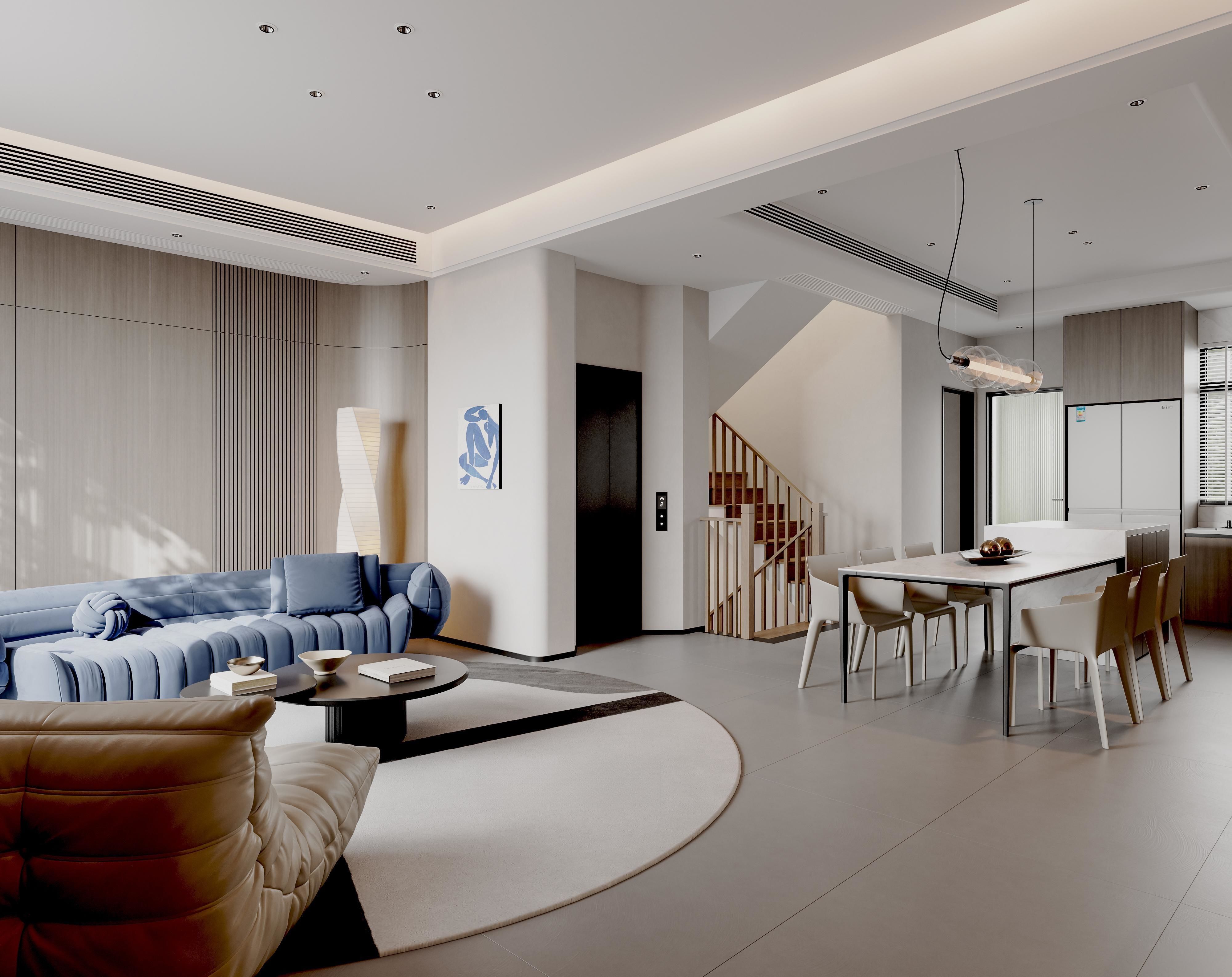 apartment interior scenes     3D model_7