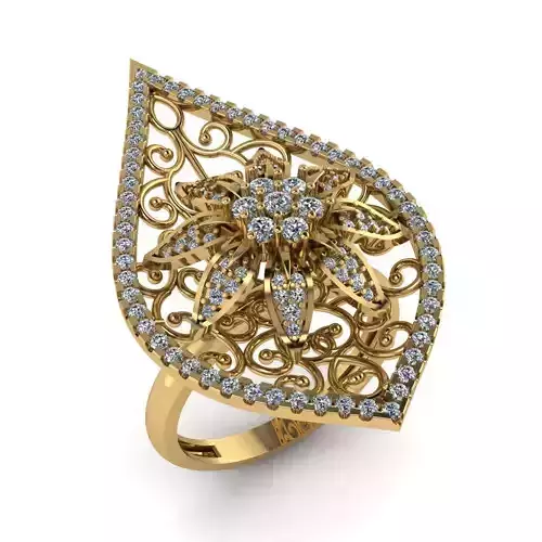 Jewelry 3D Models with render and 3dm  stl -R-32