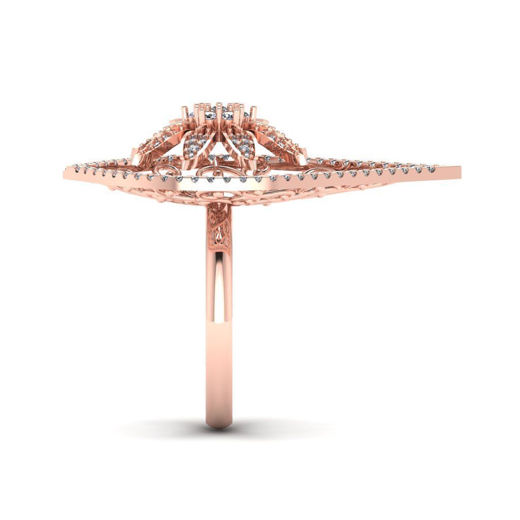 Jewelry 3D Models with render and 3dm stl -R-32 3D print model_7