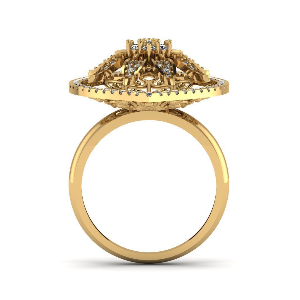 Jewelry 3D Models with render and 3dm stl -R-32 3D print model_6