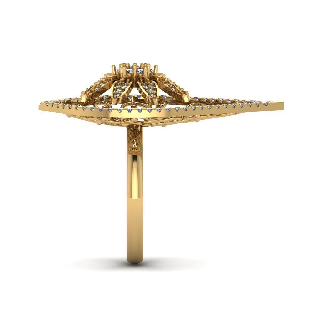 Jewelry 3D Models with render and 3dm stl -R-32 3D print model_9